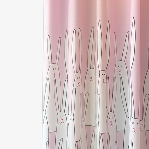 [drawing AMY] Rabbit Rooroo Curtain