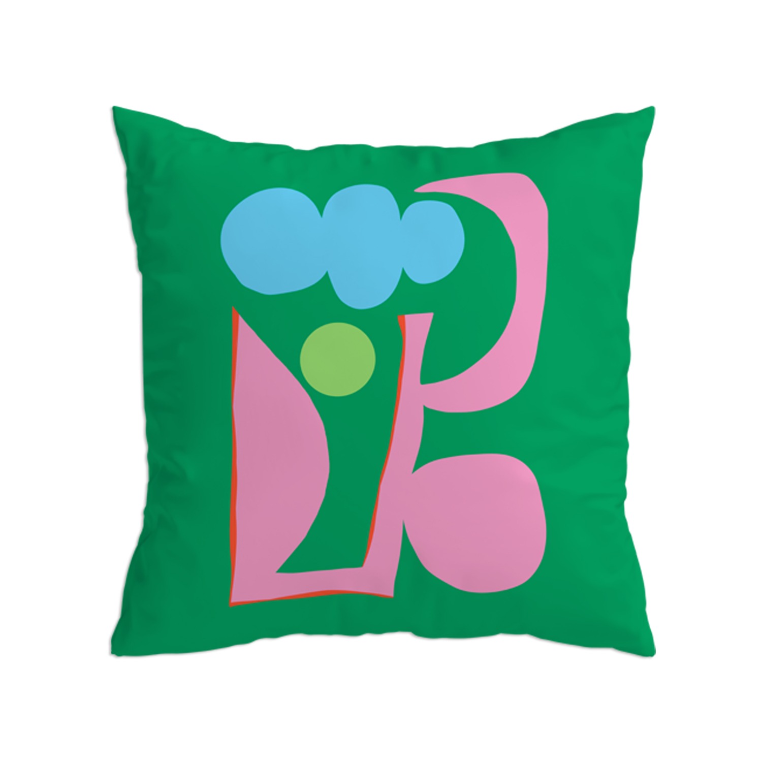 [maison el BARA] Whisperer&#039;s garden green Cushion